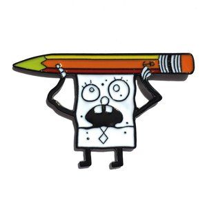 Spongebob Squarepants Doodlebob Enamel Pin